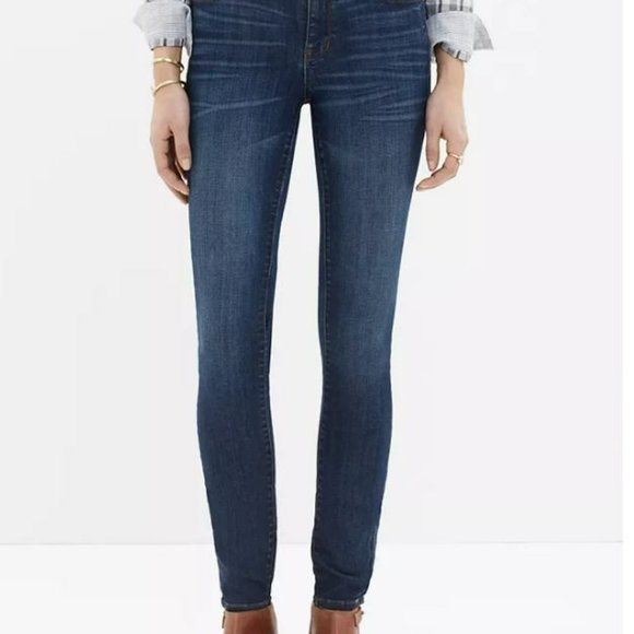 Madewell 10'' High Riser Skinny Skinny - Picture 5 of 6